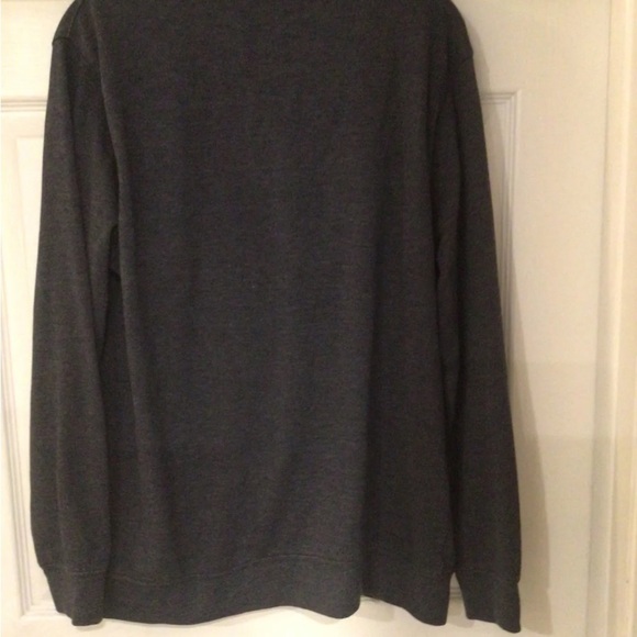 Izod 1/4 Zip Henley Mock Neck Pullover Shirt Size M - Picture 3 of 8